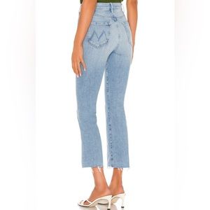 MOTHER The Hustler Ankle Fray Size 34